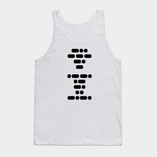 Don’t Panic (morse code) Tank Top